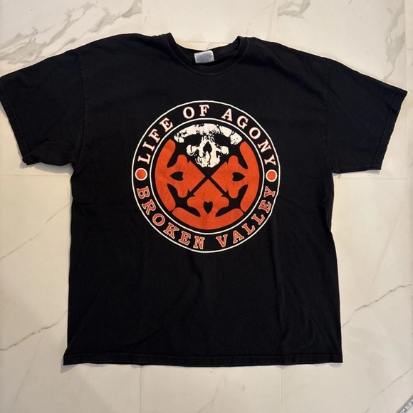 2005 Life Of Agony “Broken Valley” Shirt Size XL